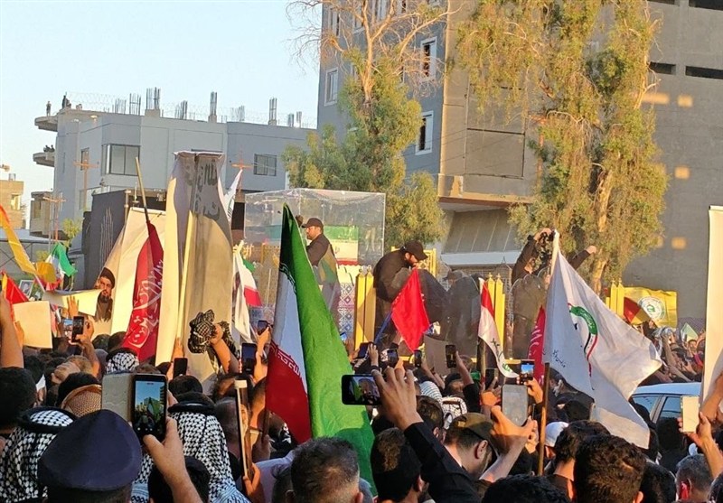 وداع تاریخی در نجف؛ تشییع میلیونی رهبر شهید با حضور خیل عظیم عزاداران آغاز شد 1405041707010662537466444