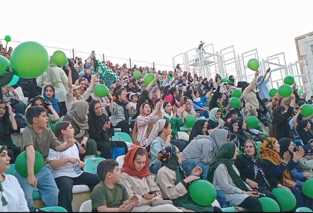 حضور بانوان در ورزشگاه، خیبر خرم‌آباد مس رفسنجان، فوتبال