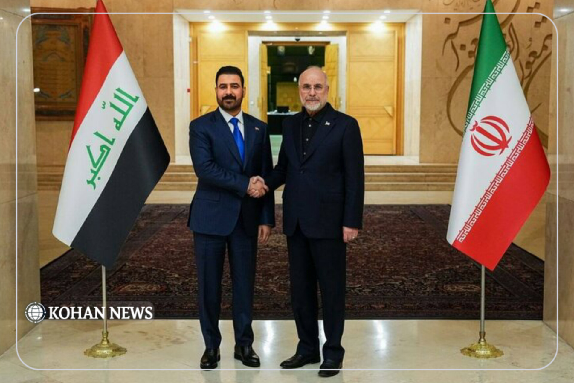 نخست‌وزیر عراق با رییس مجلس دیدار کرد