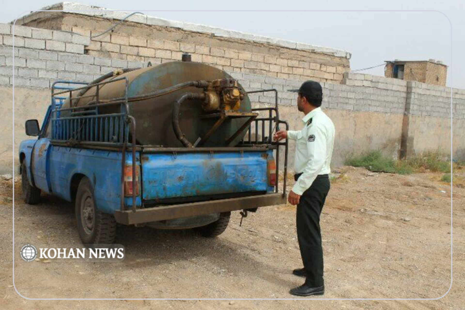کشف سوخت قاچاق و دستگیری سارقان گردو در نهاوند