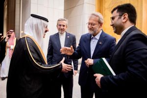 دیدار دبیر شورای عالی امنیت ملی و خالد بن‌سلمان آل‌سعود در ریاض