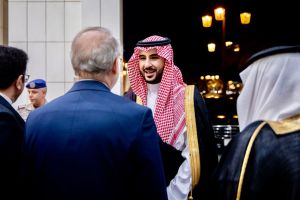 دیدار دبیر شورای عالی امنیت ملی و خالد بن‌سلمان آل‌سعود در ریاض