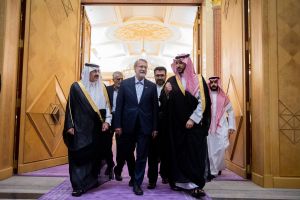 دیدار دبیر شورای عالی امنیت ملی و خالد بن‌سلمان آل‌سعود در ریاض